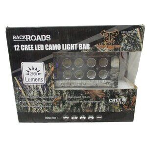 Vehicle 12 Cree LED Camo Spot/Flood Light Bar